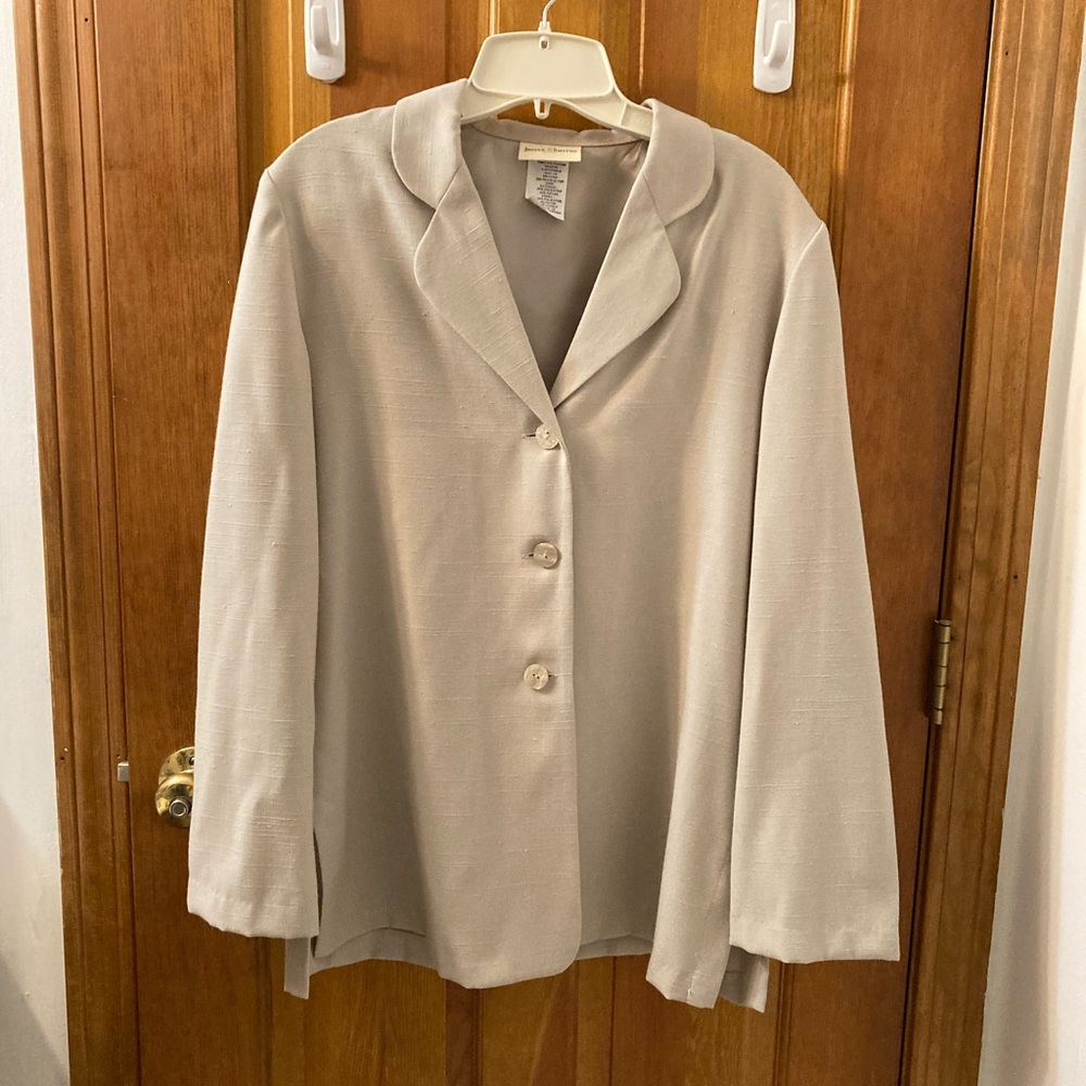Jaclynn smith blazer jacket 10 tall